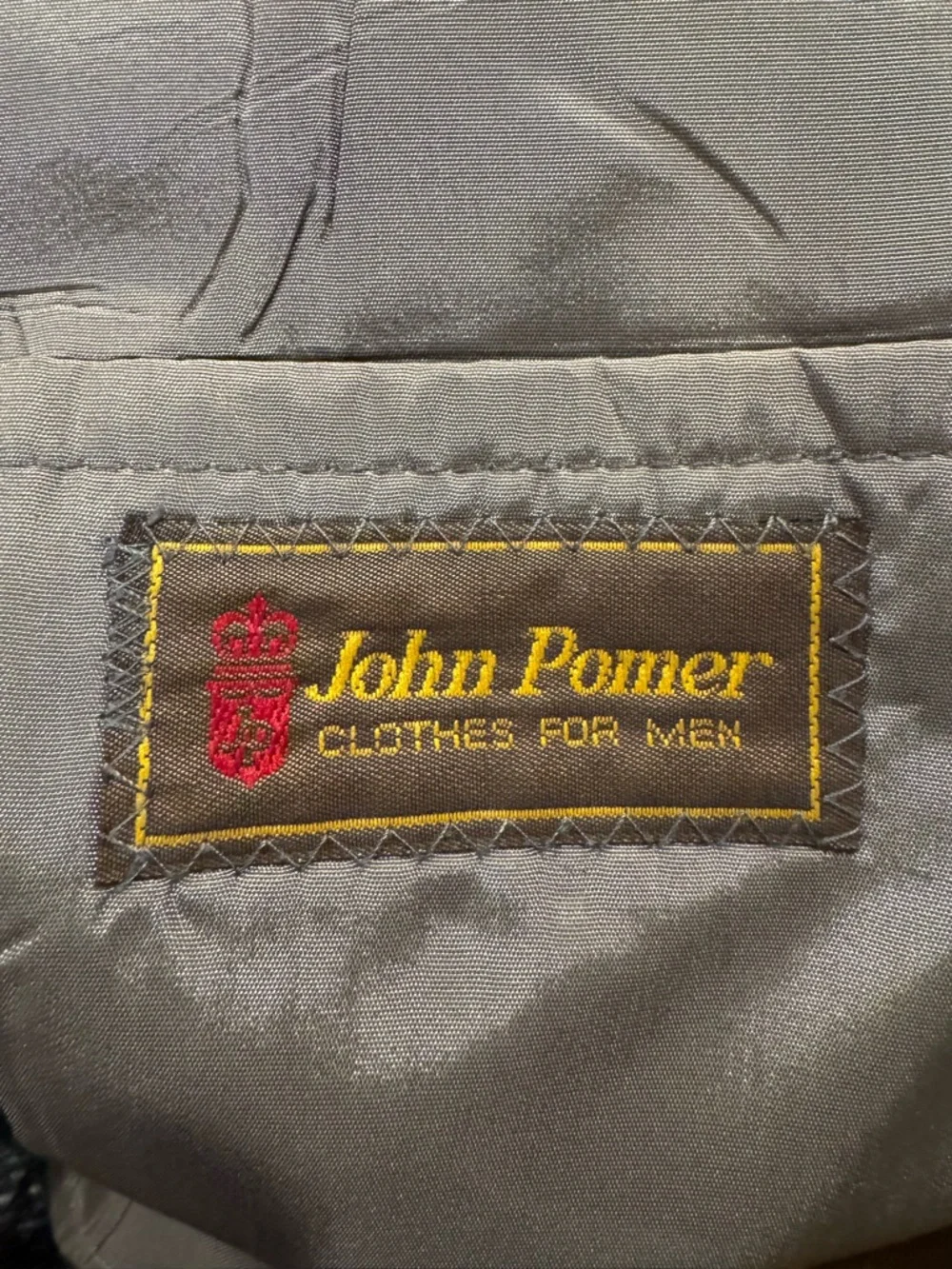 Vintage Harris Tweed Blazer Mens 42S John Pomer Wool Sport Coat Made in Canada - Picture 8 of 16